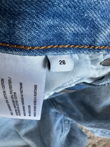 Jeans Helmut Lang Carpintero Denim Costura Detalle Talla 26 Algodón Azul - Imagen 5 de 6