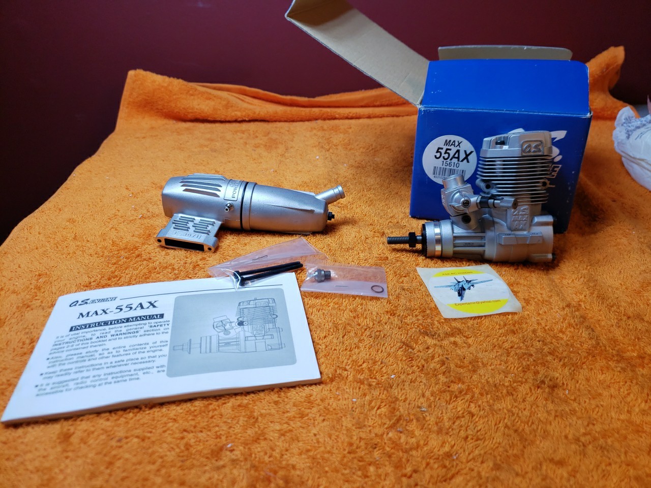 OS Engine - OS max 55 AX RC Motor  - New