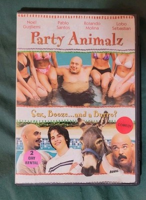 Party Animalz (DVD, 2003) Tested and Working