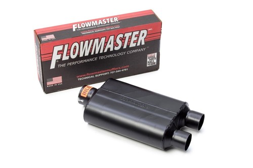 Chevy Silverado Dual Exhaust Flowmaster Super 44 Muffler Chrome Tips 09 - 18 - Picture 2 of 4