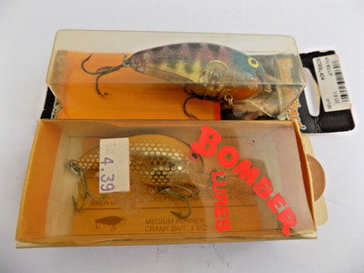 BOMBER MODEL A DEEP RUNNER 6AB1 & EXCALIBUR ADVANCED SQUARE LIP - 2 LURES - #T98