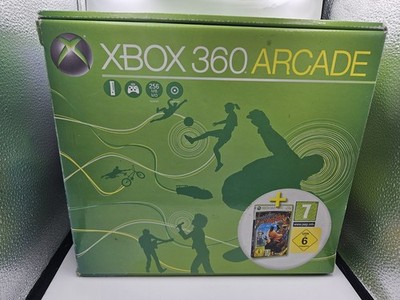 Microsoft Xbox 360 Konsole Arcade Weiß OVP - Zustand Gut CiB + Inlay  