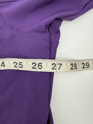 Peter Millar Men’s 2XL Full Zip Purple Spandex Stretch Element 4 Wind Jacket - Picture 7 of 8
