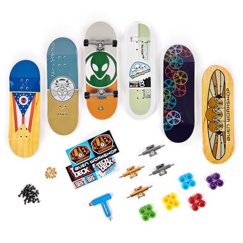 Tech Deck, Sk8shop Fingerboard Bonus Pack, Collectible and Customizable Mini - Picture 8 of 8