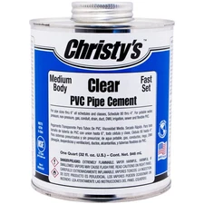 IPS CORPORATION 505143 1/4 Pint Clear PVC Cement