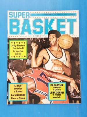 SUPER BASKET 38-1979 Villalta-Rich Barry-Larry Bird-Julius Erving