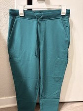 Mandala Jogger Scrub Pants - Hunter Green