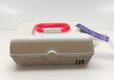 Caboodles Pretty In Petite Makeup Case With Mirror White New