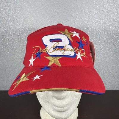 Dale Earnhardt Jr. #8 Chase Authentics Red Gold Budweiser 2000 Olympic Cap Hat