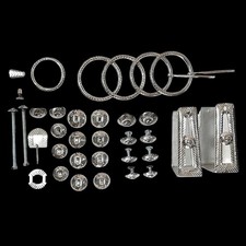 Kit de accesorios de acero inoxidable Herraje Para Montura Charra Saddle Hardware MÉXICO