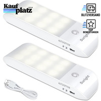 Led Nachtlicht Mit Bewegungsmelder 2 StüCk Aufladbar Usb 4000K Warmweiß FüR