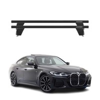 Menabo DachträGer GrundträGer FüR Bmw 4Er G26 Gran Coupe 2020-26 Abe Alu Schwarz