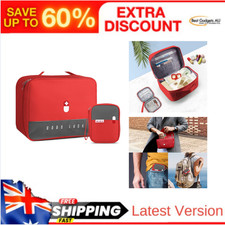 Portable First Aid Bag Empty Medical Supplies Bag with a Mini Pouch Travel Medic