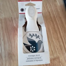 Martha Stewart Vintage Dove Punch Peace Olive Branch 2" Craft Scrapbooking