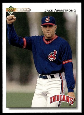 1992 Upper Deck Jack Armstrong Cleveland Indians #789