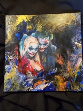 Tableau Personnage Harley Quinn Joker