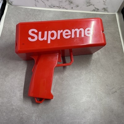 Supreme Cash Cannon Money Gun Collectible Shooter Red