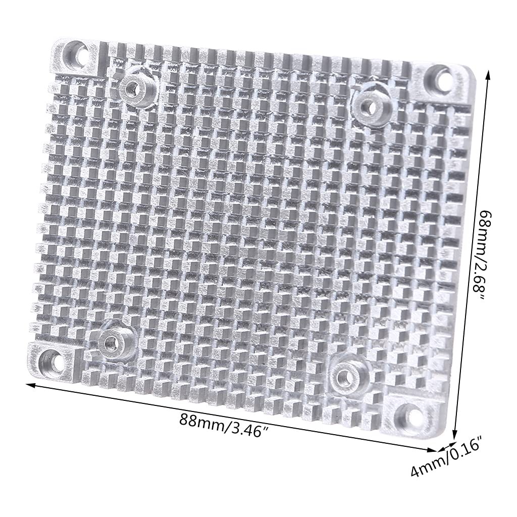 2.5” e Hard Drive Heatsink Ultra Thin Aluminum Radiator for SATA3 SSD S 88 x ...