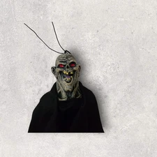 Vintage Paper Magic Skeleton Zombie Grim Reaper Death Corpse Hanging Prop OOP