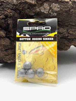 SPRO BOTTOM JIG 4x 14g Cheburashka Jighead Jigkopf Bottom Jigging 4 St. 14 Gramm