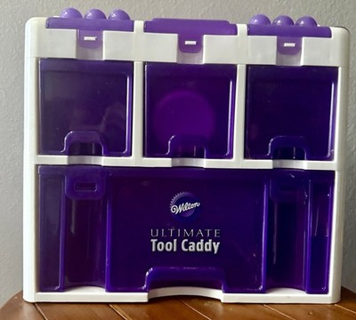 WILTON Ultimate Cake Decorating Set Tool Kit Caddy Storage Box w/A