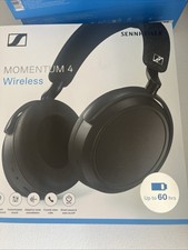 Sennheiser Momentum 4 Over The Ear Wireless Headphones - Black