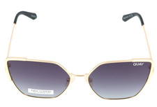 Quay Srsly Gold / Smoke Cat Eye Polarized Sunglasses SRS 59-16-145 B:53