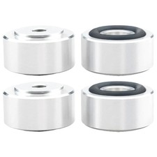 4/8Pcs Aluminum Speaker Isolation Feet Pads Anti-Vibration Shock Absorbing
