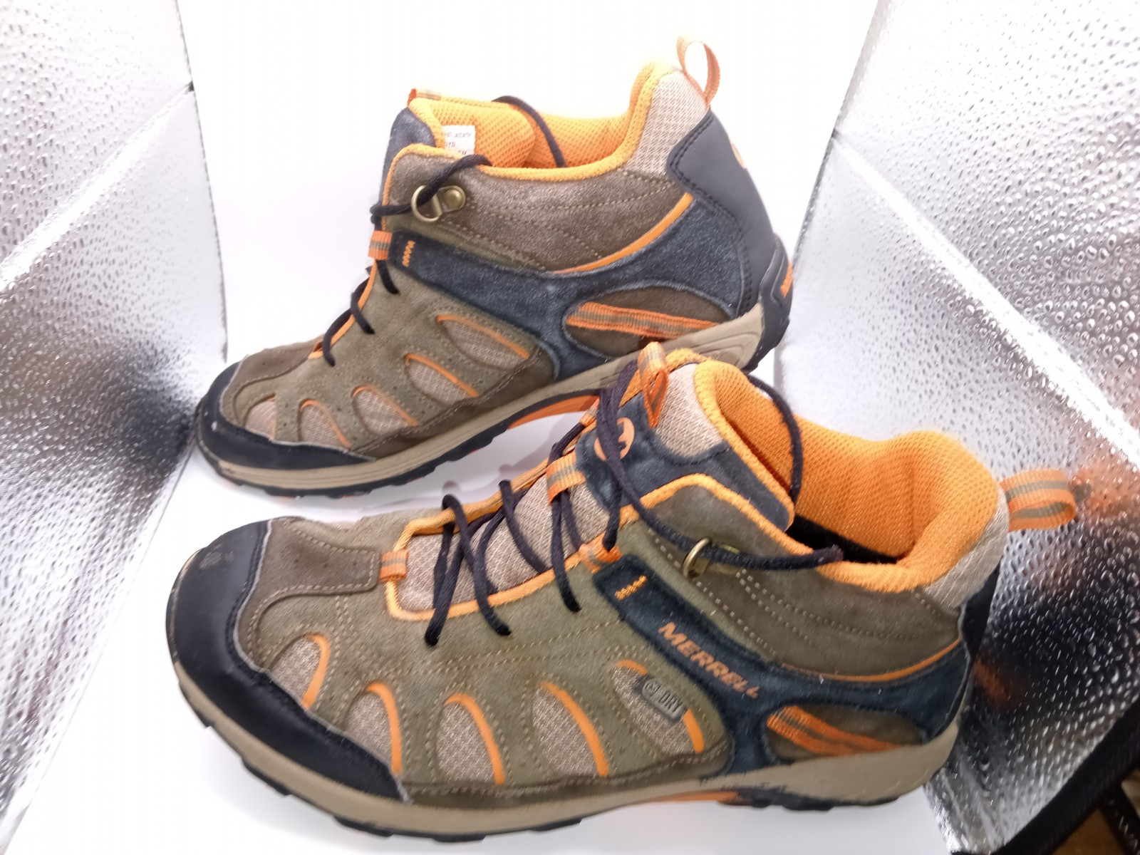 Merrell Chameleon scarpe da trekking stivali metà stringati ragazzo UK 6