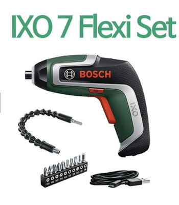 [Express] Bosch IXO 7 Cordless Screwdriver Flexible Set (3.6V) High Power