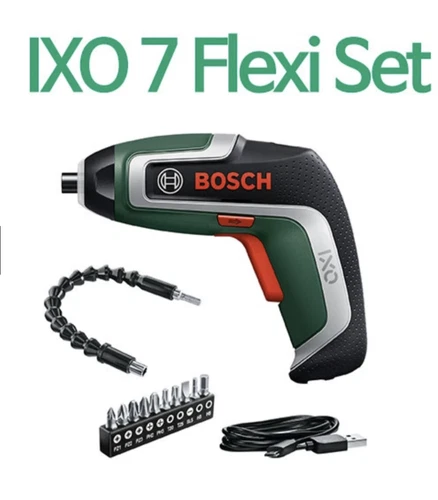 [Express] Bosch IXO 7 Cordless Screwdriver Flexible Set (3.6V) High Power