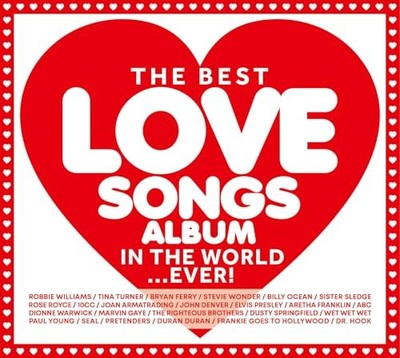 Various Artists - Best Love Songs Album In The World...Ever! - 3CD set - F99z