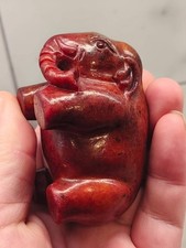 红色古董原始玉中国古董| eBay