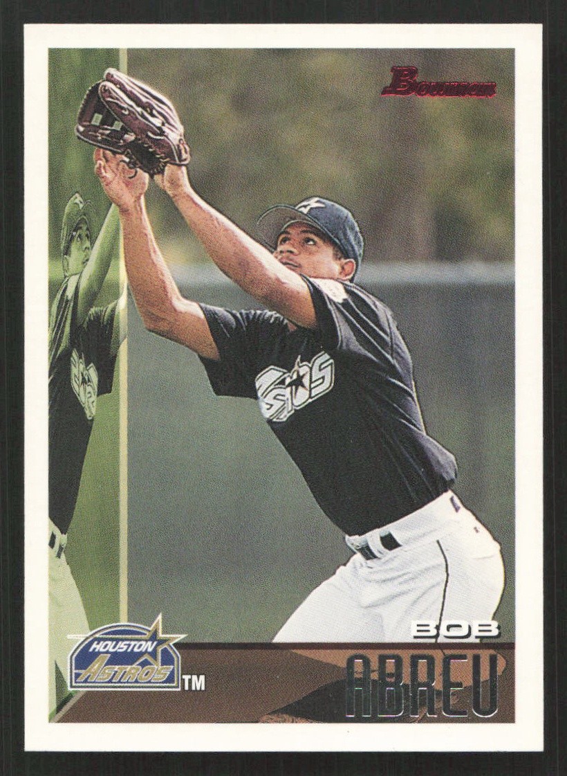1995 Bowman Bob Abreu RC Rookie #4 Card - Bobby