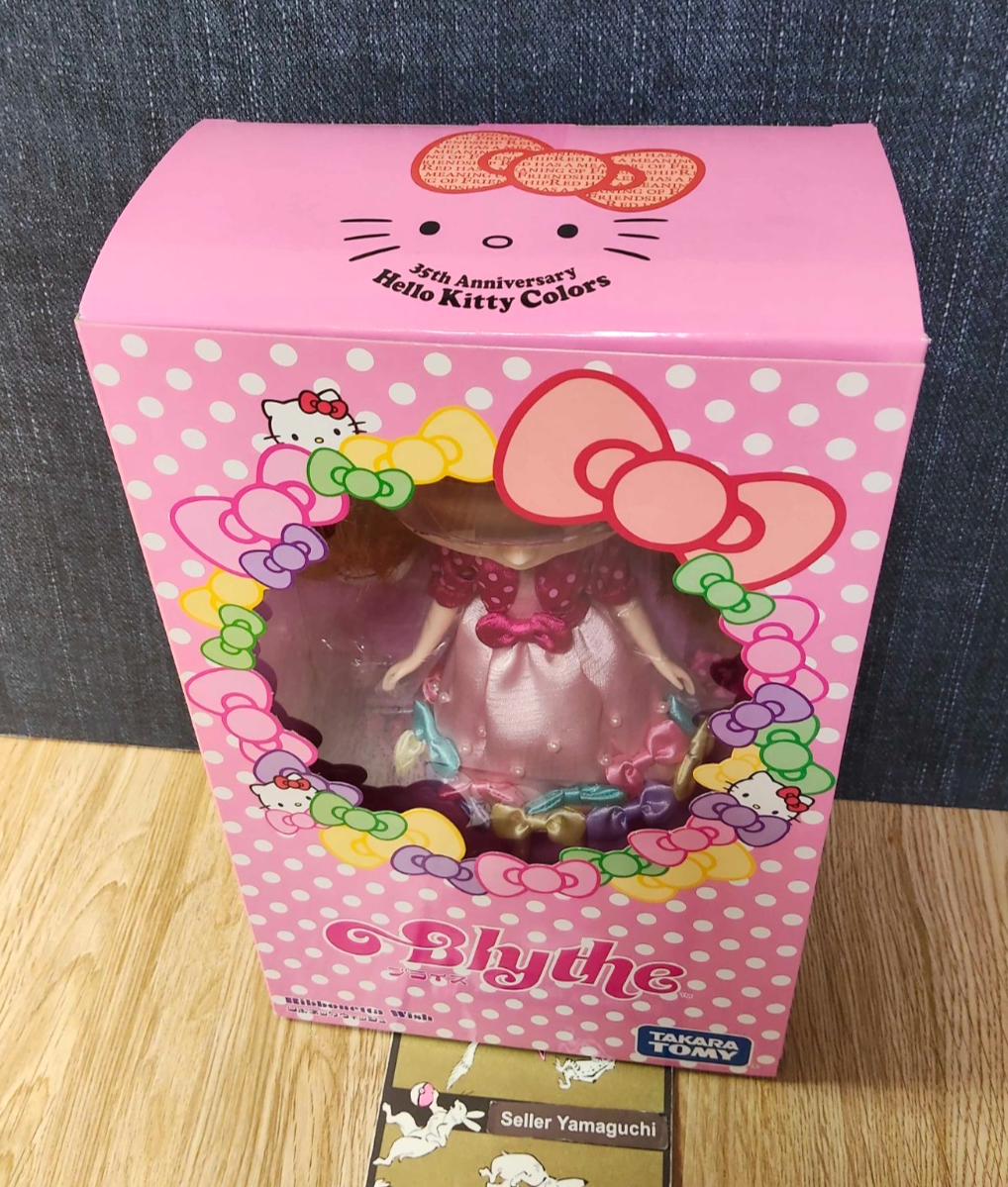 Takara Tomy CWC Limited Neo Blythe Ribbonetta Wish x Hello Kitty