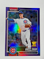 2026 Topps Purple Foil #27 Matt Shaw #'d 121/250