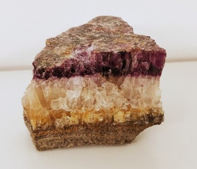 Blue John Fluorit 182g Probe - Castleton, Derbyshire UK