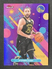 Stephen Curry 2025-26 Topps Finest Common Purple Refractor Base /250 #74