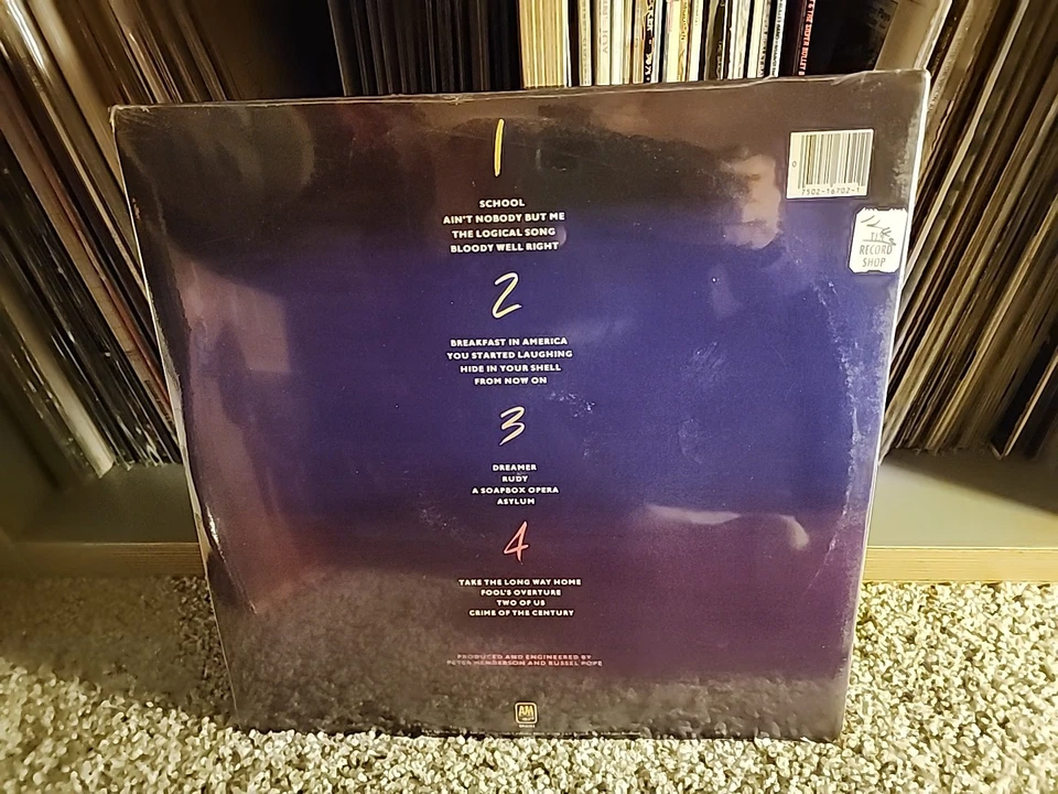 Supertramp Paris SEALED 1980 1ST Vinyl SP-6702l OG Happy Sticker LP Gatefold - Image 2 of 3