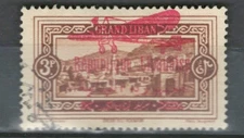 LEBANON LIBAN FRENCH MANDATE AIRPLANE OVERPRINT AIR MAIL USED STAMP LOT(LEB 23)