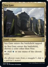Sea Gate - Light Play MTG Commander Legends: Battle for Baldur's Gate
