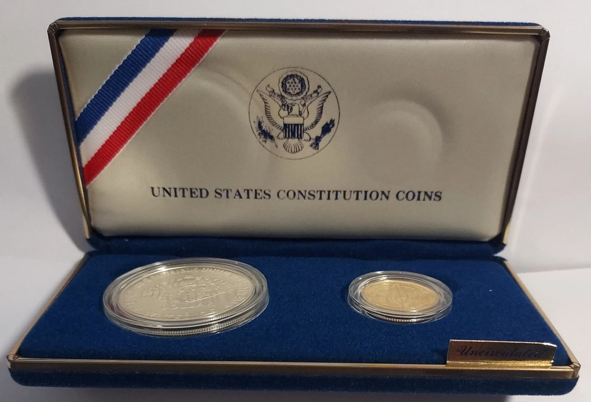 Preços baixos em Não circulada $5 1987 Moedas comemorativas de
