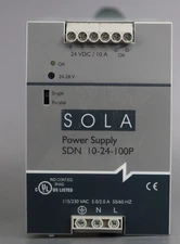 Solahd DC Power Supply 24VDC 10A 47-63Hz SDN1024100P (See Picture)