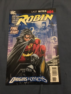 #ad Robin #183 1st Print Cover A Final Issue DC Comics 2009 $10.95