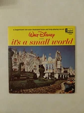 WALT DISNEY IT'S A SMALL WORLD 3925 LP VINYL RECORD+ Book  EXCELLENT!!