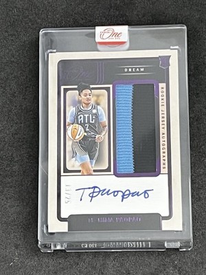 2025 Panini One and One TE-HINA PAOPAO WNBA RC Jersey Patch Auto /25 #RJA-RHP