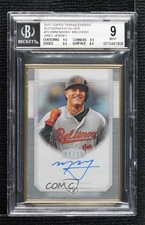 2017 Transcendent Collection Image Variation 6/25 Manny Machado BGS 9 Auto 6fs