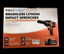 Protmex Cordless Impact Wrench Brushless lithium impact wrench