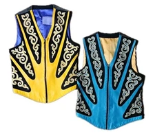 2 Vtg WDW Cast Member Costume Uniform Prop Parade Vest Disney World Disneyland