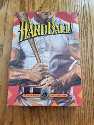HardBall! (Sega Genesis, 1991, Accolade / Ballistic) - CIB